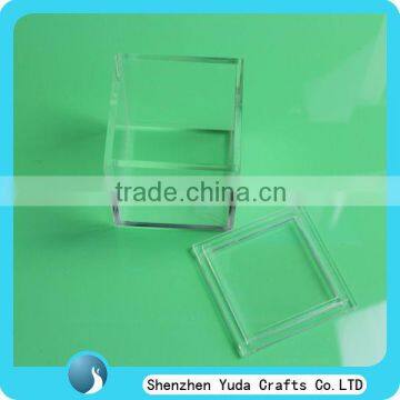 transparent small acrylic box acrylic gift box wholesale plexiglass box