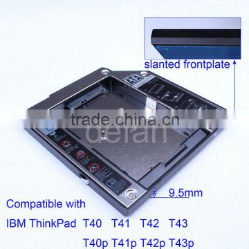 9.5mm 2.5' 2nd hdd caddy/sdd caddy for IBM thinkpad T40,T41,T42,T43