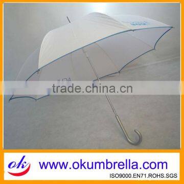 Arc 24''*8Ribs High Quality White Umbrella OK167