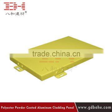 Building materials powder coating aluminum single panel ceiling