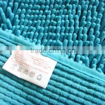 100% polyester chenille home textile