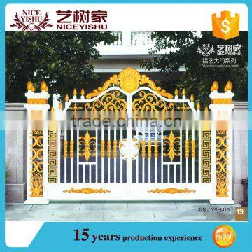 Cheap aluminum sliding main gate designs, new design gate, beautiful gate designs