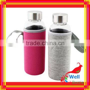 500ml 300ml Heat-resistant Glass Thermos Bottle Outdoor WB087R