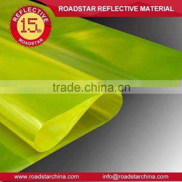 High visibility microprism reflex pvc roll