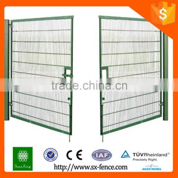 green color Ral60052*4m decorative metal gate (different designs)