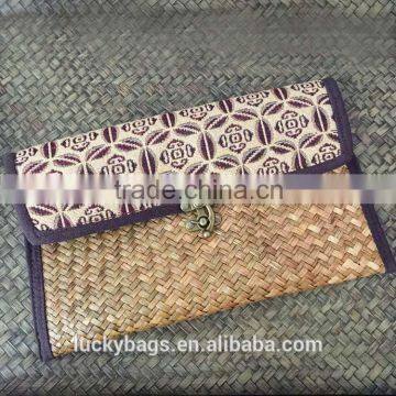 2016 Latest Straw Bags Beach New Arrival Beautiful Handbag Thailand Handmade Woven Bag photo-2