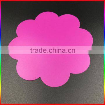 custom magenta flower deisgn PVC card