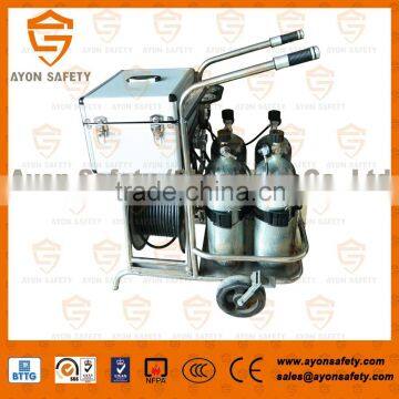 Trolley Long Tube Breathing Apparatus Cart - Ayonsafety