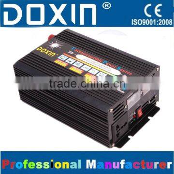 12v 24v 220v 230v 600w modified sine wave dc to ac UPS inverter with battery charger