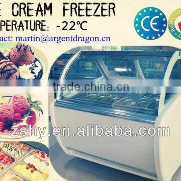 Ice Cream Freezer with counter