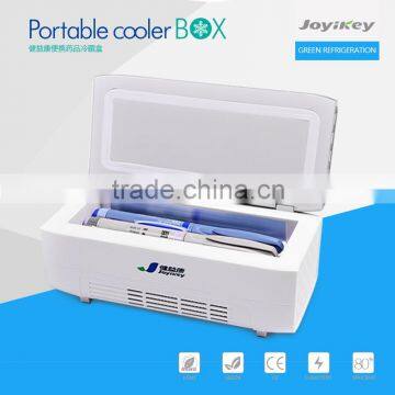 High quality diabetic products,JYK-X1 fridge cooling element portable insulin cooler box battery powered mini fridge with CE,FCC