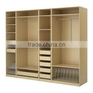 Newest Wooden Wardrobe With Mirror photo-6