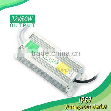 IP67 Waterproof LED Driver Power Supply Transformer 240V DC 12V/24V 1A 2A 5A 10A
