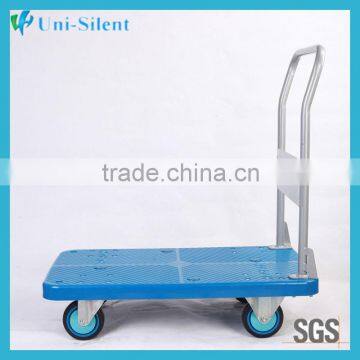 250kg uni-silent four wheels trolley with high quality