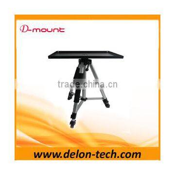 aluminum 1400mm 3 tier adjustable laptop floor tripod stand projector trolley