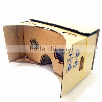 Custom Logo Printing 3D VR Adjustable Google Cardboard Lenses