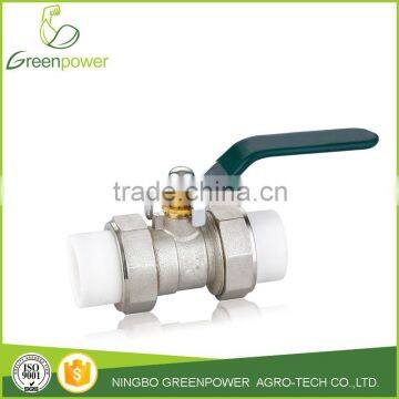 Two-way Type PP-R Brass Ball Valve