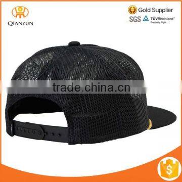 wholesale flat bill trucker hats wtih logo patch