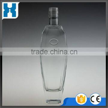 500ML EMPTY GLASS BOTTLE FOR LIQUOR SCREW CAP