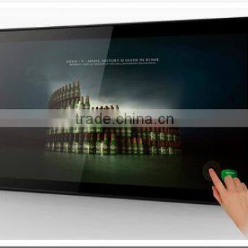 80"Inch lcd advertising player interactive wall mounted with network