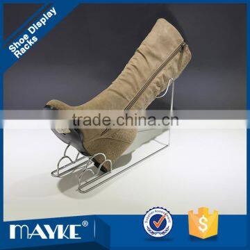 Stainess Steel Women's Kneeboot Shoes Display Rack for Shop