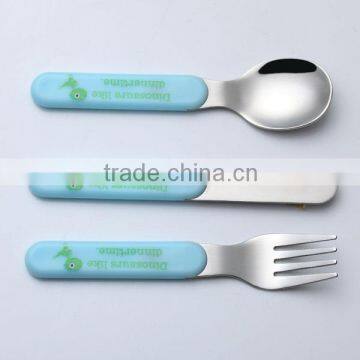 2016 New Design High Quality Lovely Baby Spoon and Fork Set