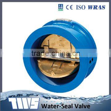 ANSI150 6 Inch CI Wafer Dual Plate Butterfly Check Valve