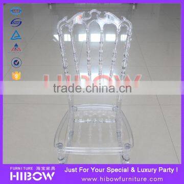 transparent banquet chairs, royal chair H009