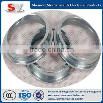 Textile machinery spare parts steel ring with flat top c20 steel bearing steel alloy steel chromium manganese titanium steel
