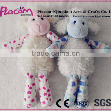 Cheap Lovely High Quality Plush School Bag With Cover Little Lamb