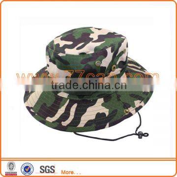 Camo Army Supreme Bucket Hat With String