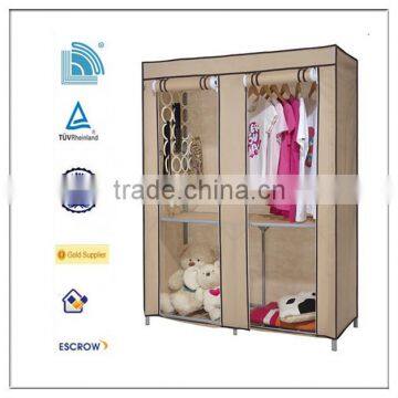 china supplier home cheap plastic steel metal wardrobe