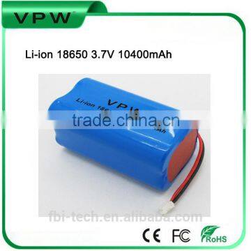 High Power Rechargeable 18650 3.6V 10400mAh Li-ion Battery Cell for Electronic Machine photo-2