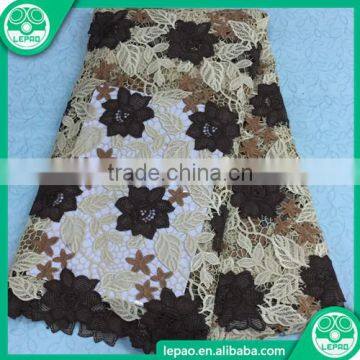 Aqua 2016 African Embroidered African Tulle Lace French Net Lace Fabric Nigerian Wedding African Lace photo-3