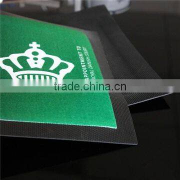 Wholesale price 100% rubber bar mat with custom logo