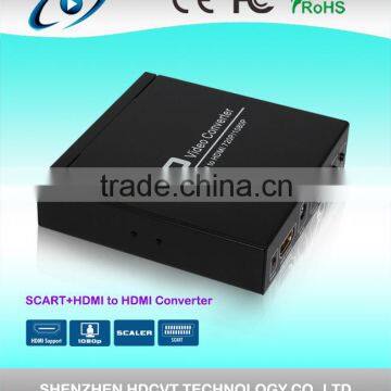 High quality Scart+HDMI to HDMI converter