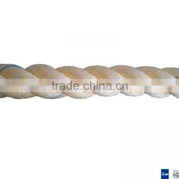 3 strand PP/polyester mixed rop with Lloyd's certificate