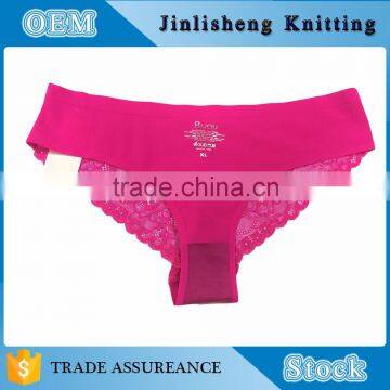 2016 Best Quality Latest Panty Designs Cheap Sexy Women Panty Thong Underwear Women Sport Seamless Underwear Women Modeling photo-3