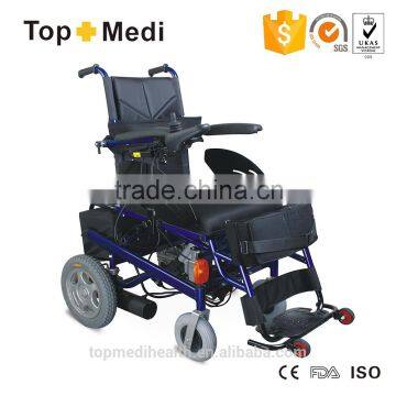 electric stand up wheelchair power lift up seat wheelchiar with lamp