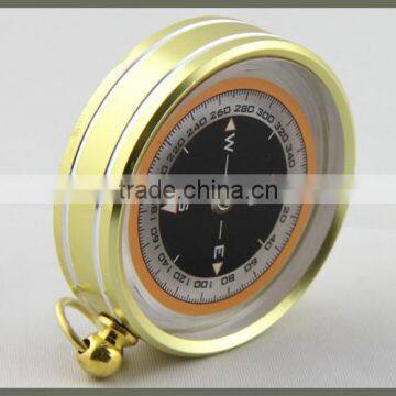 Portable Outdoor Gold Compass With Keychain,Made in China Gold Supplier photo-2