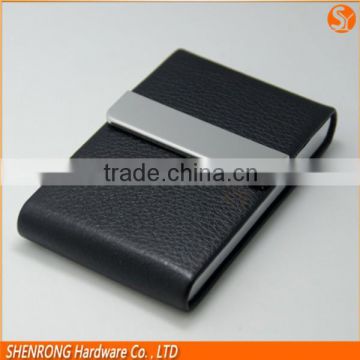 New product aluminium card holder leather, gift card holder, atm card holder