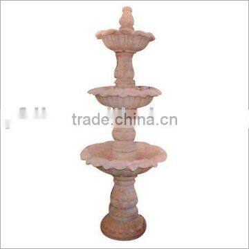 stone carving garden water fountain