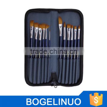 acrylic and oil brush set nylon brush bag