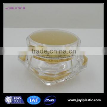 15g acrylic diamond cosmetic cream jar