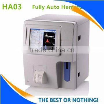 Quality Clinical 3-Part Fully Automatic Blood Analyzer Auto Hematology Analyzer Price