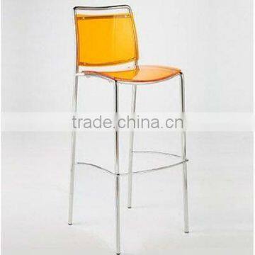 Modern acylic bar chair