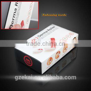 2015 Newest 4 in 1 Derma Roller With Separate Roller Heads of Different Needle Count 300c/720c/1200c for Eye Face and Body Skin photo-6