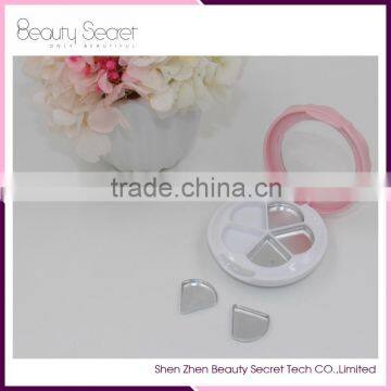 New Round Plum Flower Petal 5 Cells Eyeshadow Empty Palette photo-4