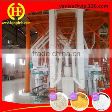 100T/24H Maize Grinding Machine/100T Corn Milling Flour Production Plant/100 Ton per Day Maize Flour Milling Plant photo-3