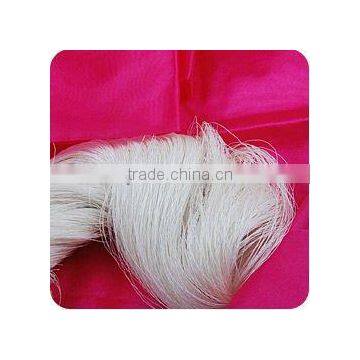 Raw silk yarn